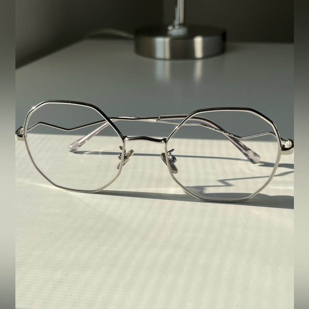 Octagon Wire Frame Glasses